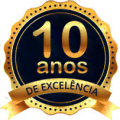 10 imagem mencionando 10 anos de empresa